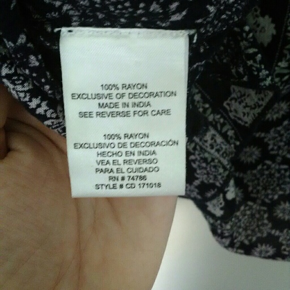 Patrons of peace boho top - Picture 6 of 7